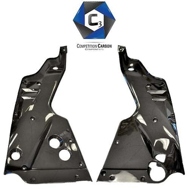C3 Carbon Ferrari F12 Carbon Fiber Engine Bay Panels